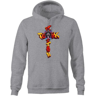 COTTONPUNK X HEAT - Mens Pocket Hoodie - FRONT PRINT