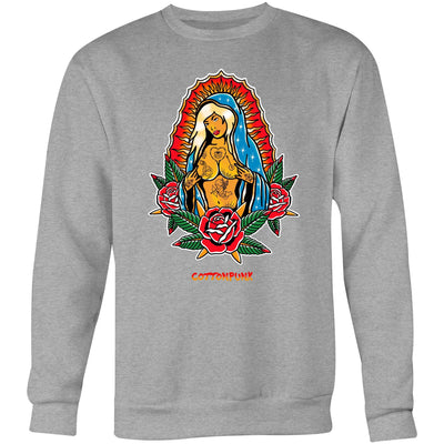 PRAY FOR BETTER TIMES - Mens Sweatshirt - FRONT PRINT