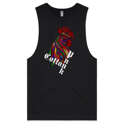 BIG C - Mens Sleeveless T-Shirt - FRONT PRINT