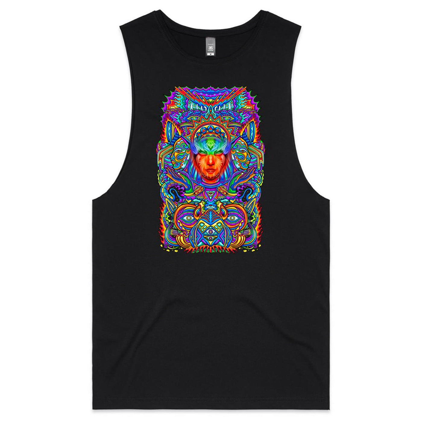 DEATH OF THE EGO - Mens Sleeveless T-Shirt - FRONT PRINT