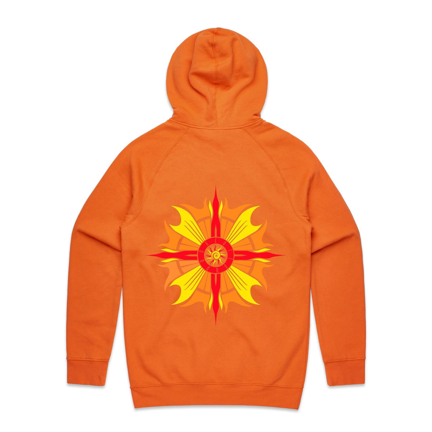 SUNDANCE II - Mens Pocket Hoodie - BACK PRINT