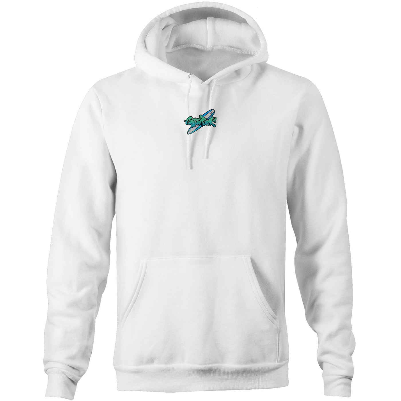 ONE LOVE - Mens Pocket Hoodie - BACK PRINT