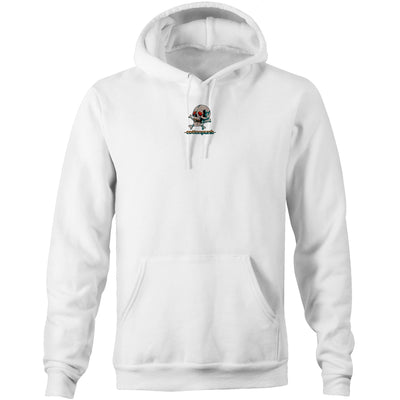 HIDEOUT - Mens Pocket Hoodie - BACK PRINT