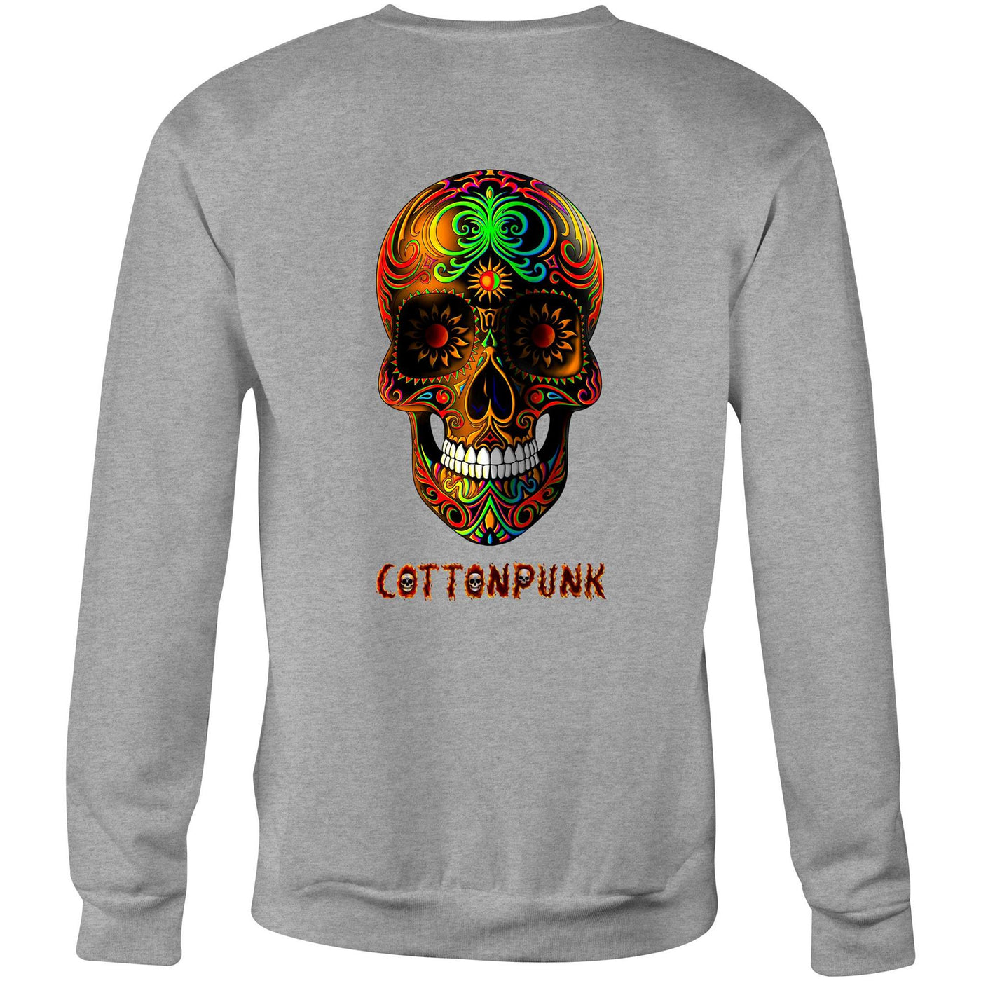 DEATH IN CANCÚN - Mens Sweatshirt - BACK PRINT