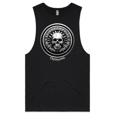 HEAVY METAL - Mens Sleeveless T-Shirt - FRONT PRINT