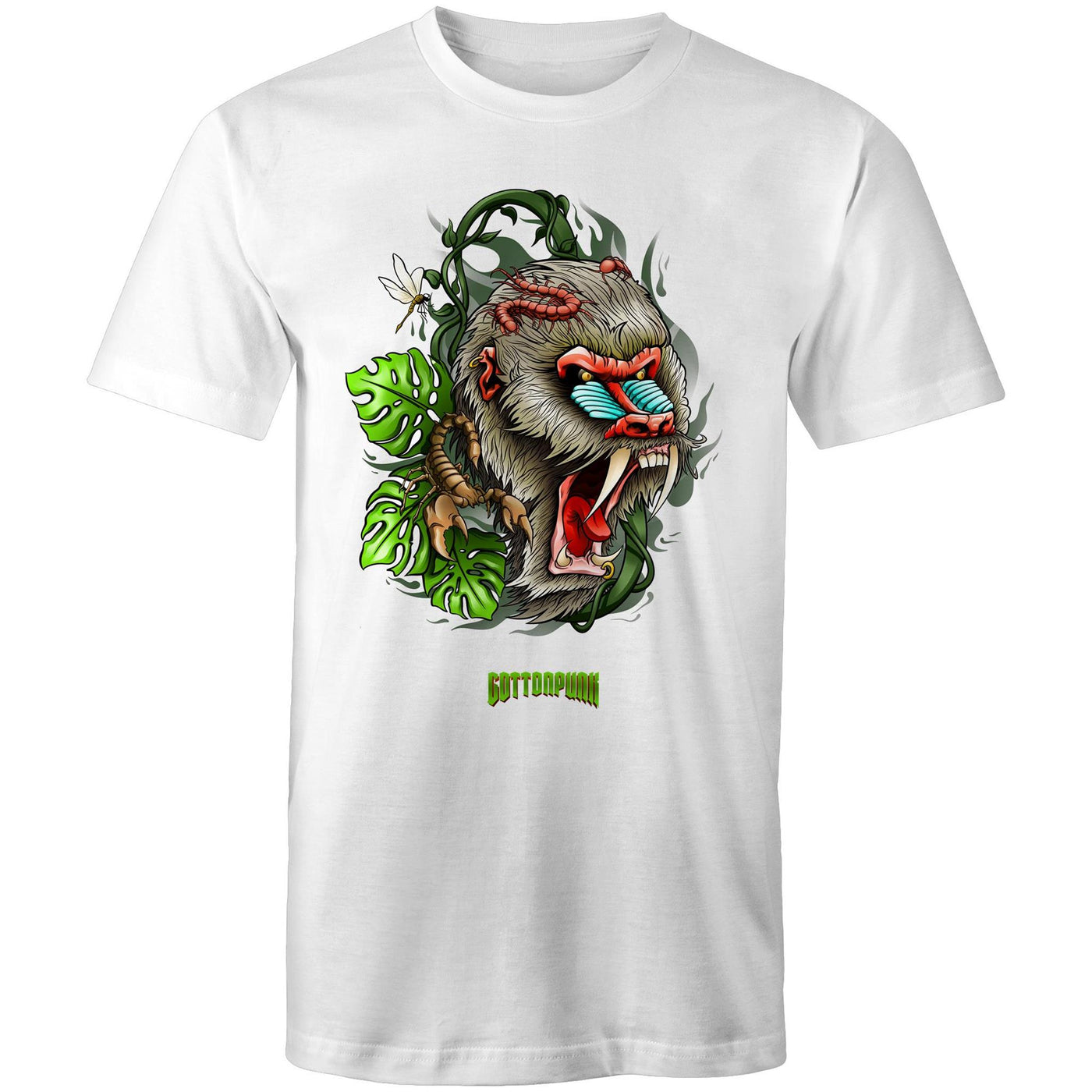 BABOON - Mens T-Shirt - FRONT PRINT