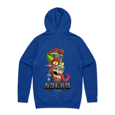 SYCHO - Mens Pocket Hoodie - BACK PRINT