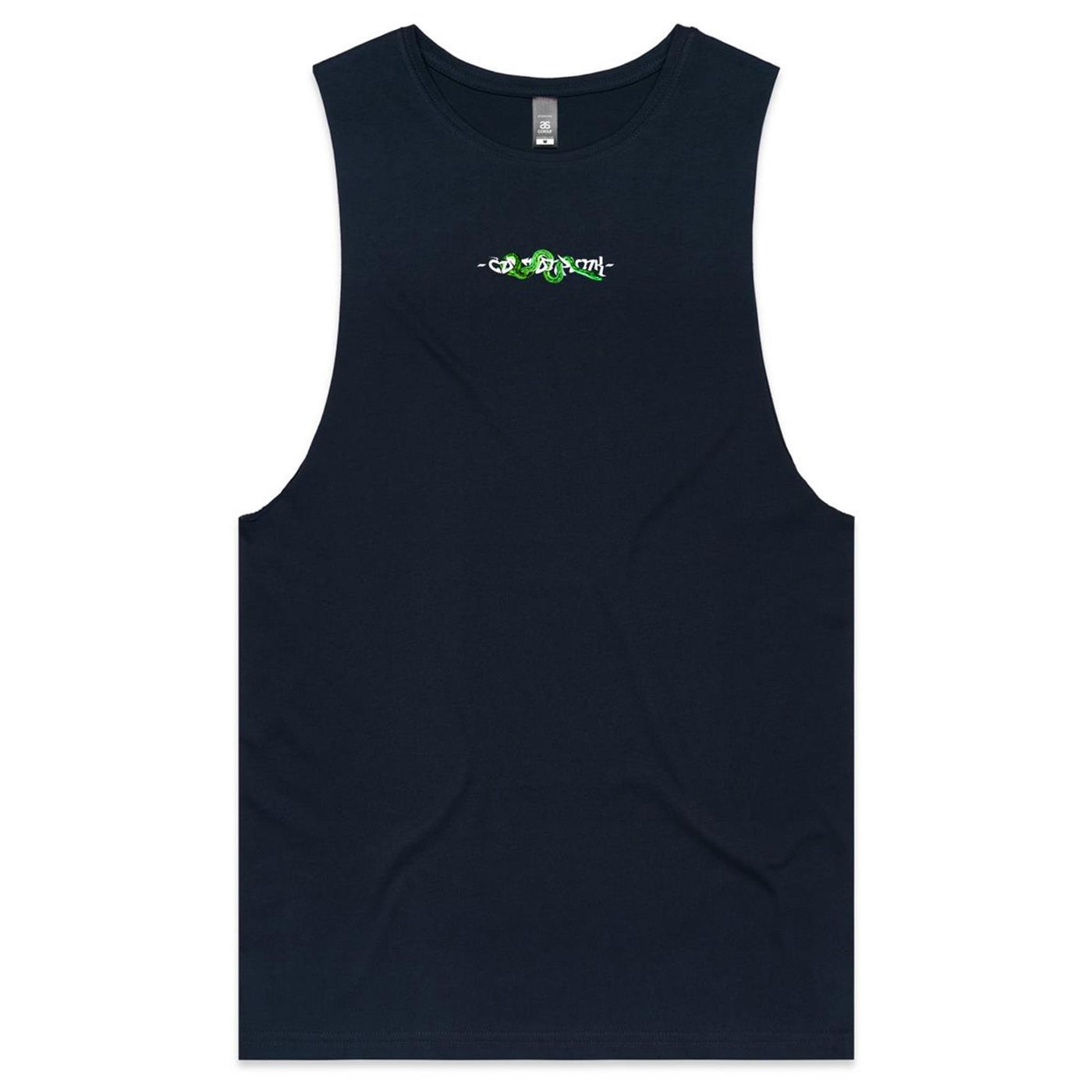 SINFUL BEAUTY - Mens Sleeveless T-Shirt - BACK PRINT