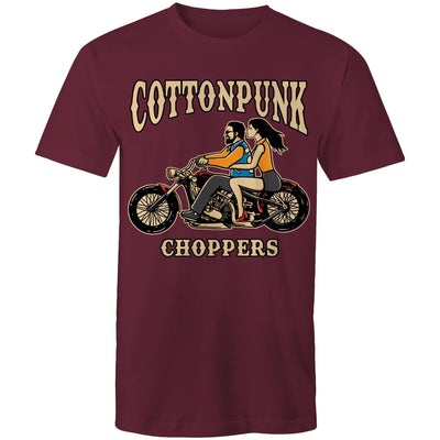 COTTONPUNK CHOPPERS - Mens T-Shirt - FRONT PRINT