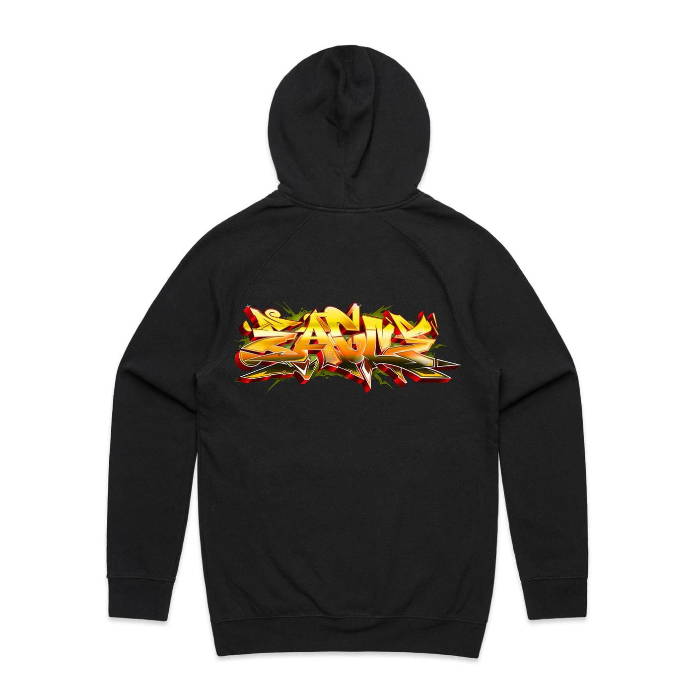 EAGLE (R) - Mens Pocket Hoodie - BACK PRINT