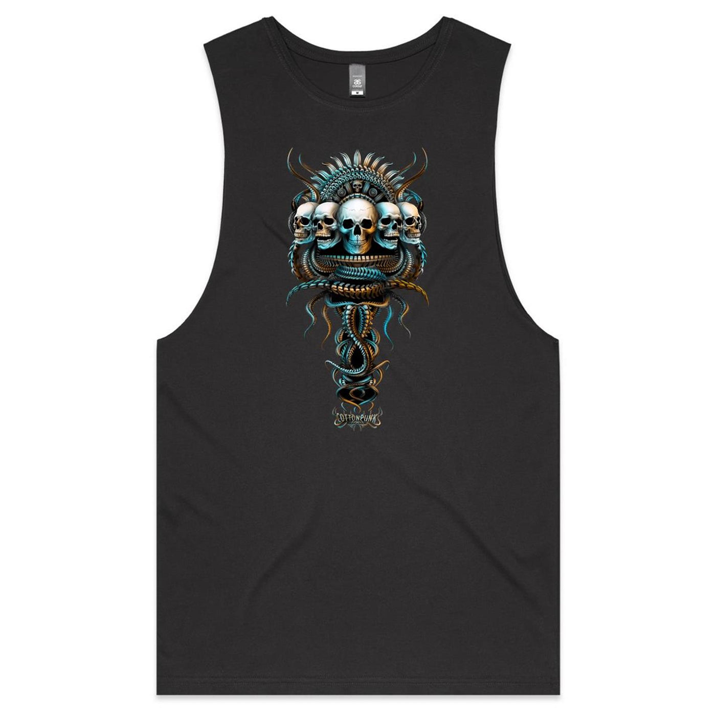 experiMENTAL - Mens Sleeveless T-Shirt - FRONT PRINT