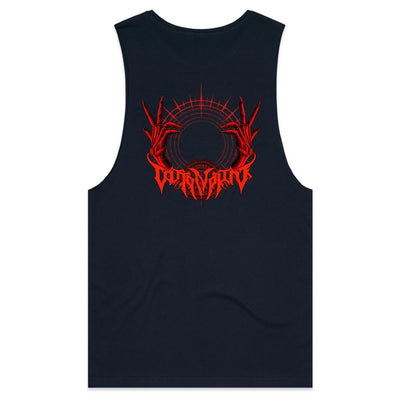 RISING III - Mens Sleeveless T-Shirt - BACK PRINT