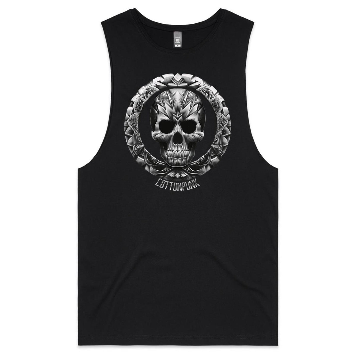 STONE COLD - Mens Sleeveless T-Shirt - FRONT PRINT