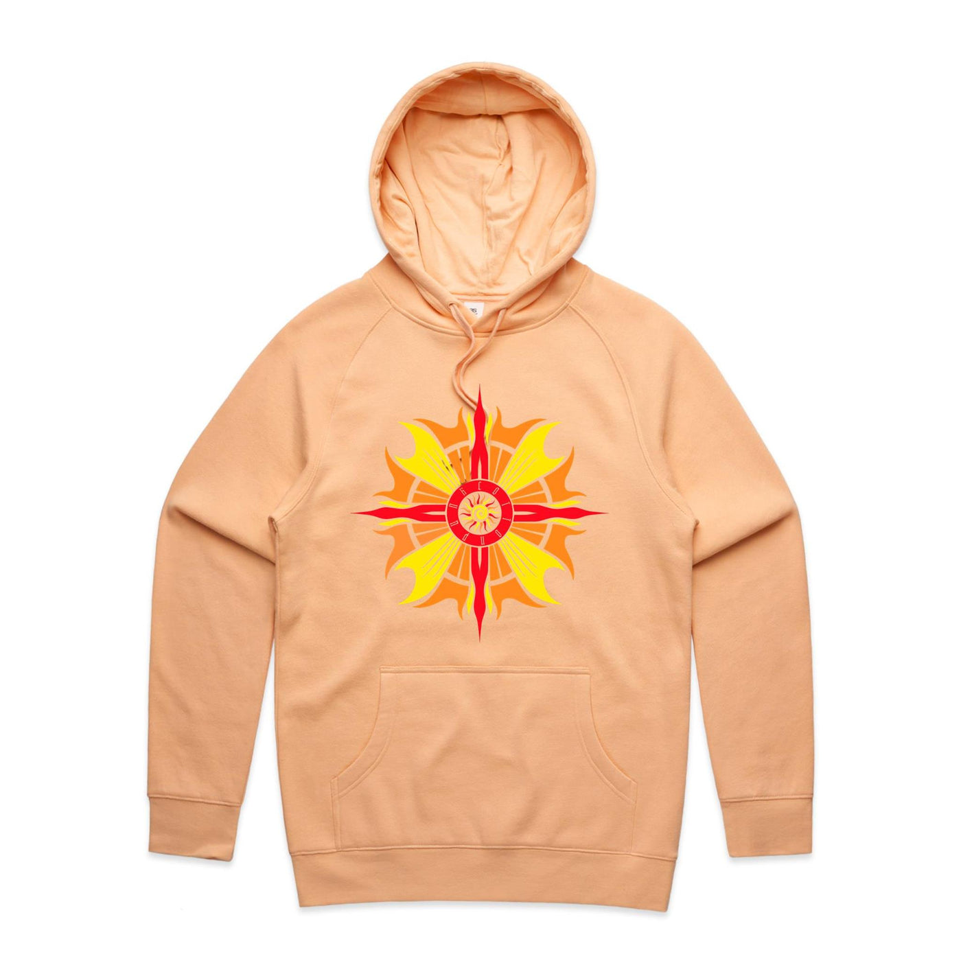 SUNDANCE II - Mens Pocket Hoodie - FRONT PRINT