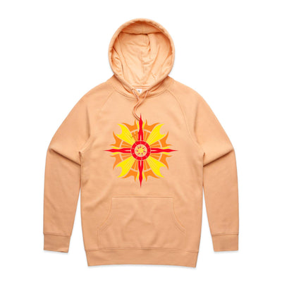 SUNDANCE II - Mens Pocket Hoodie - FRONT PRINT