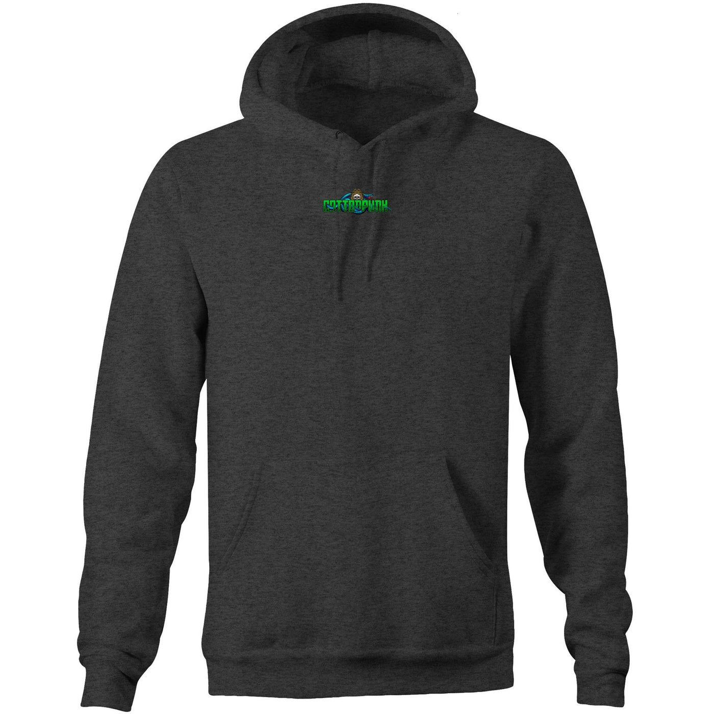 LOOK ME IN THE EYES - Mens Pocket Hoodie - BACK PRINT