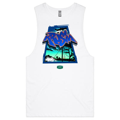 KRUSIN - Mens Sleeveless T-Shirt - FRONT PRINT