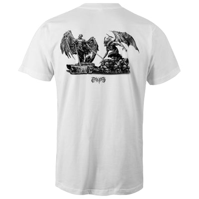 ANGELS & DEMONS - Mens T-Shirt - BACK PRINT