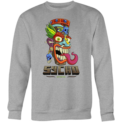 SYCHO - Mens Sweatshirt - FRONT PRINT