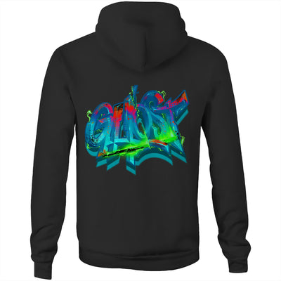 GHOST - Mens Pocket Hoodie - BACK PRINT