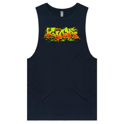 LION (R) - Mens Sleeveless T-Shirt - FRONT PRINT