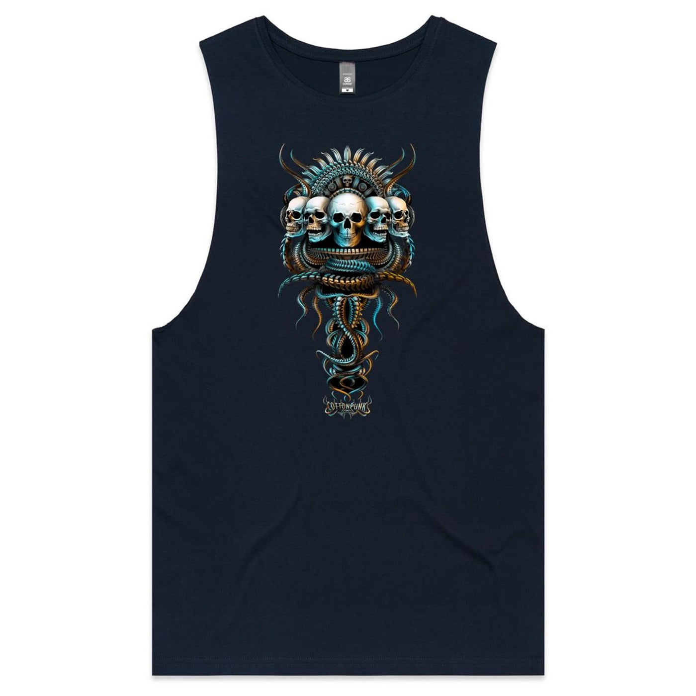 experiMENTAL - Mens Sleeveless T-Shirt - FRONT PRINT