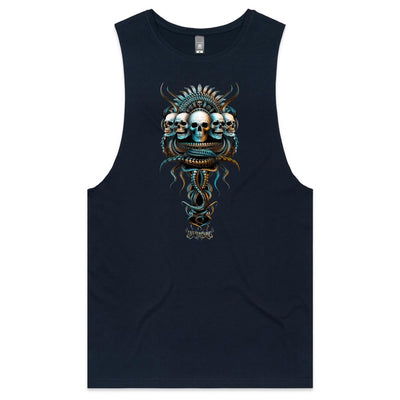 experiMENTAL - Mens Sleeveless T-Shirt - FRONT PRINT