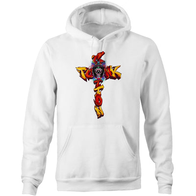 COTTONPUNK X HEAT - Mens Pocket Hoodie - FRONT PRINT