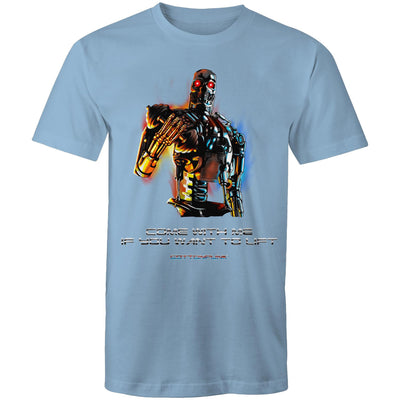 COME WITH ME - Mens T-Shirt - FRONT PRINT