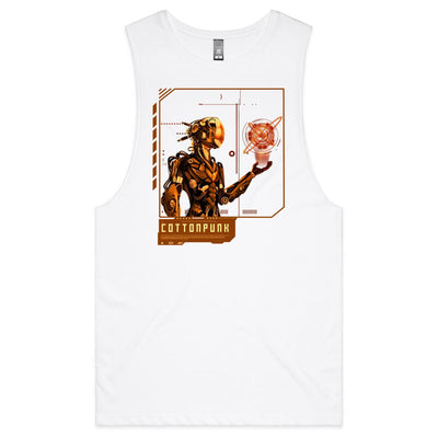 AI CONTROL II - Mens Sleeveless T-Shirt - FRONT PRINT