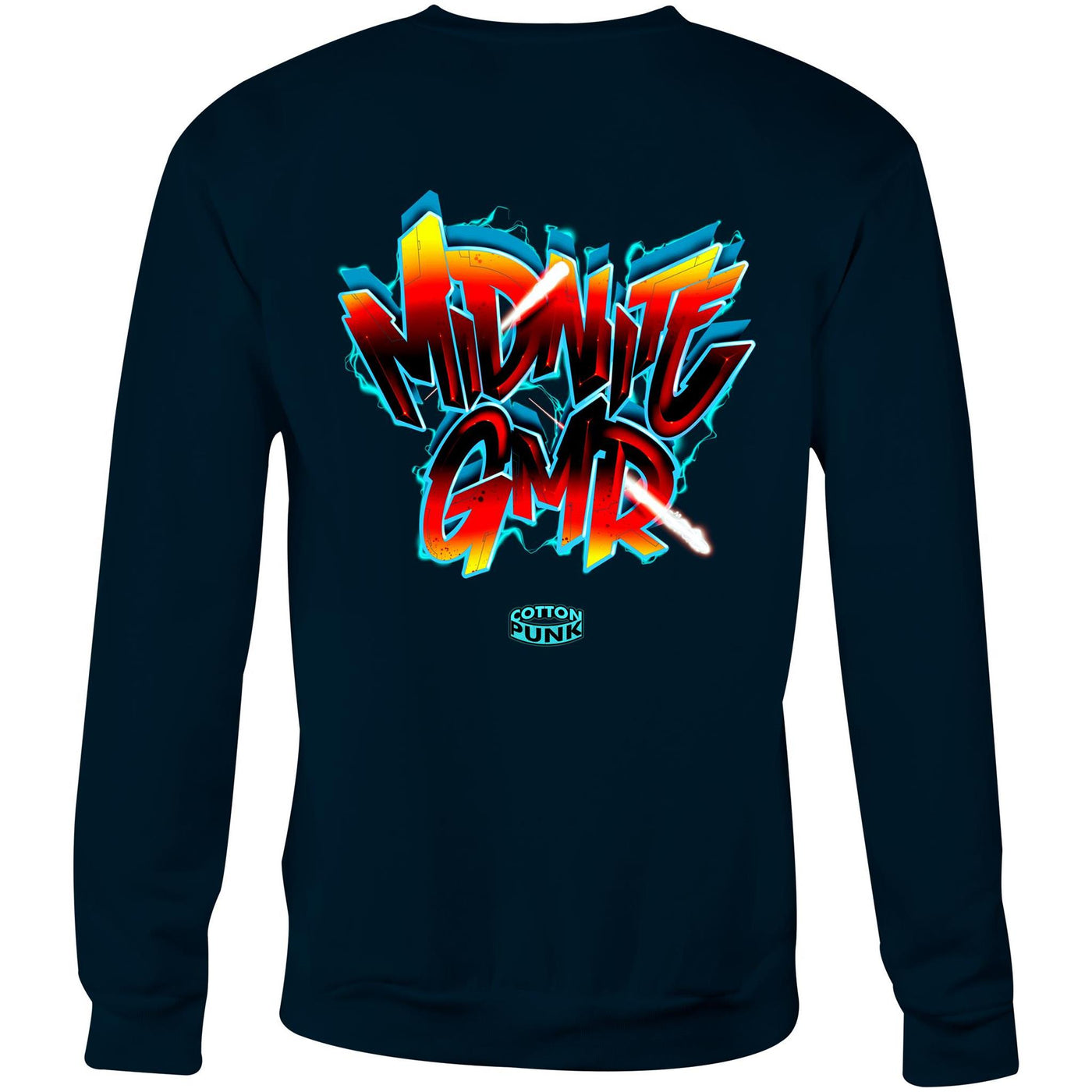 MIDNITE GMR - Mens Sweatshirt - BACK PRINT