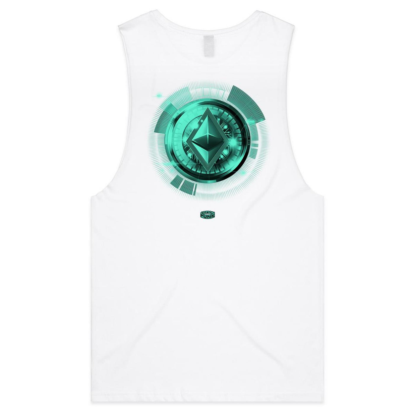 ETHEREUM III - Mens Sleeveless T-Shirt - BACK PRINT