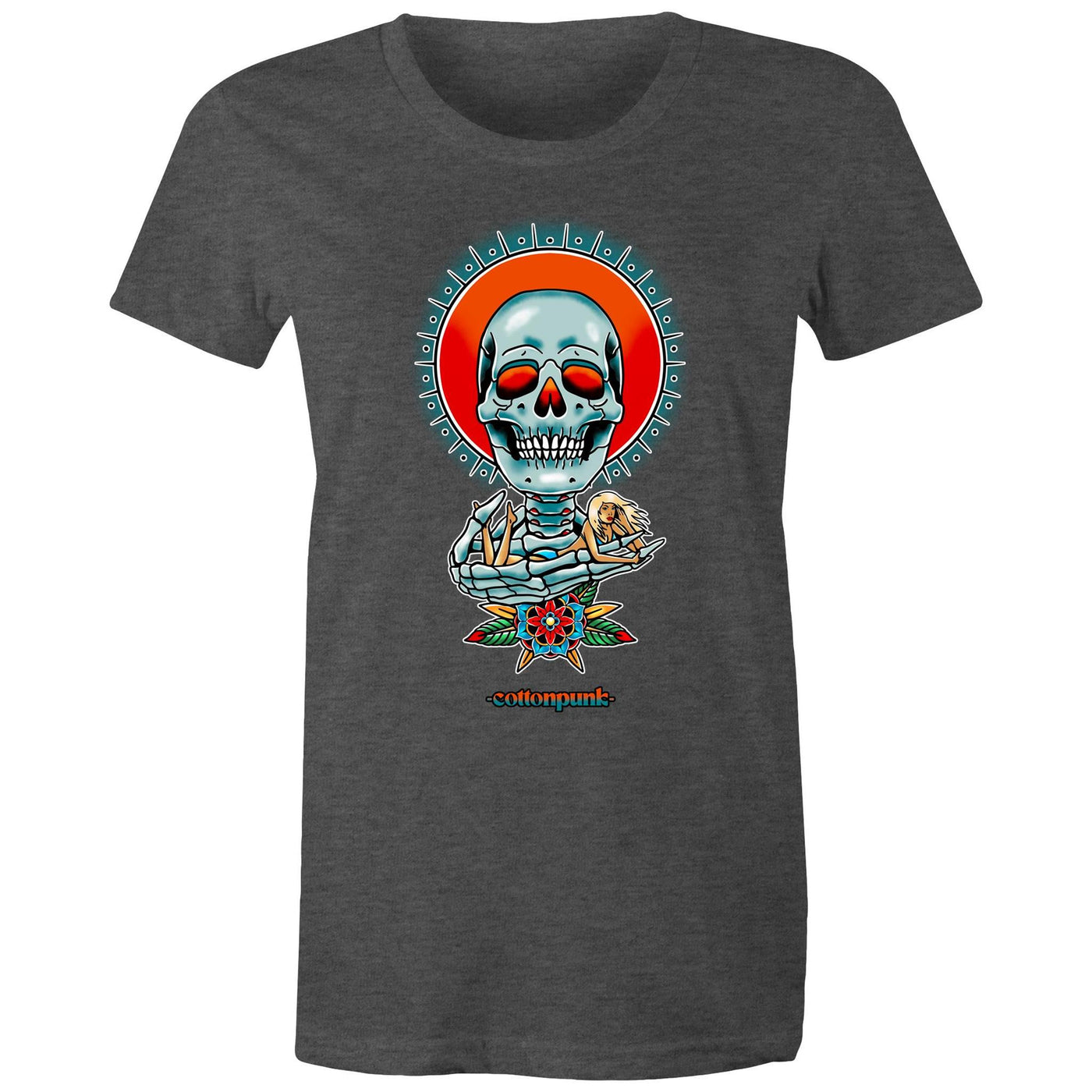 HAVE A NICE DEATH (W) - Womens T-Shirt - FRONT PRINT