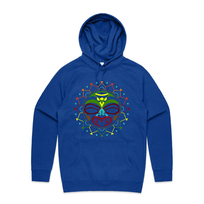 SMOKEHEAD (R) - Mens Pocket Hoodie - FRONT PRINT