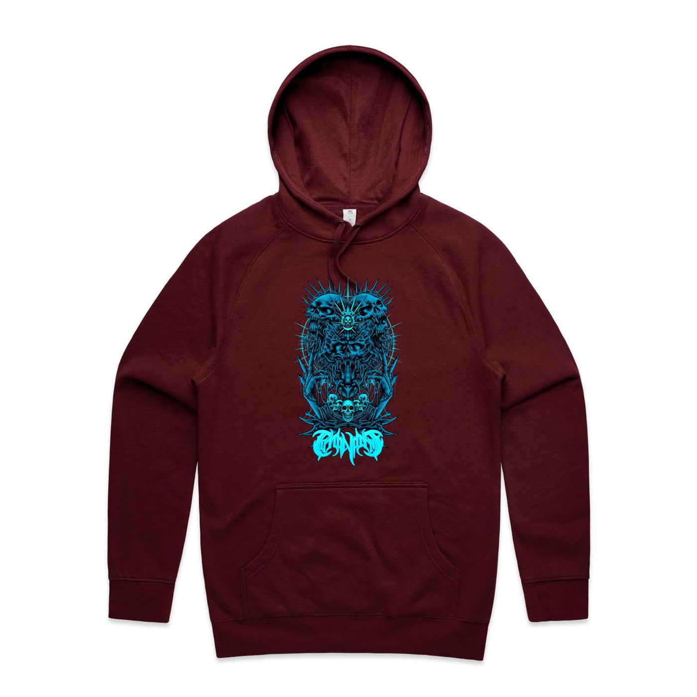 PARANOID - Mens Pocket Hoodie - FRONT PRINT