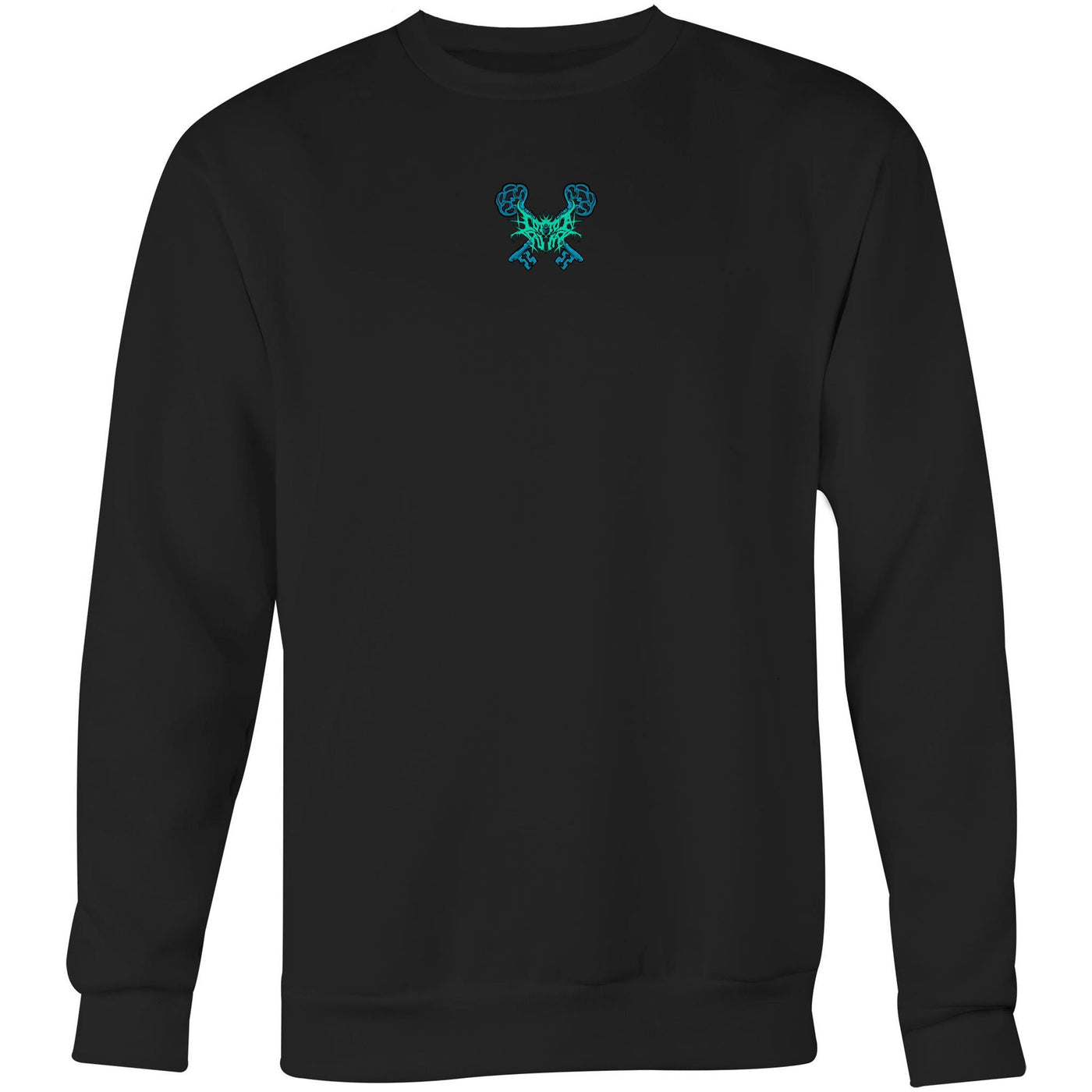 KEYMASTER II - Mens Sweatshirt - BACK PRINT