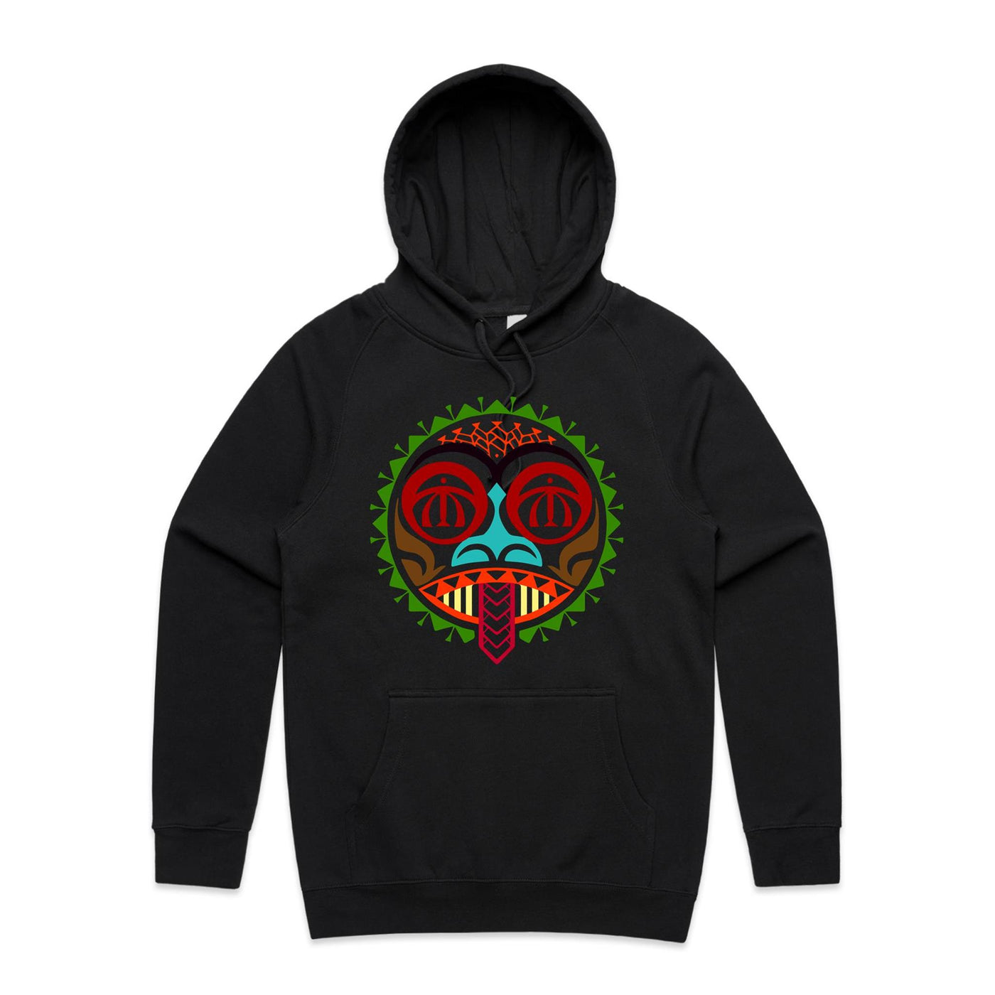 SYCHO (R) - Mens Pocket Hoodie - FRONT PRINT