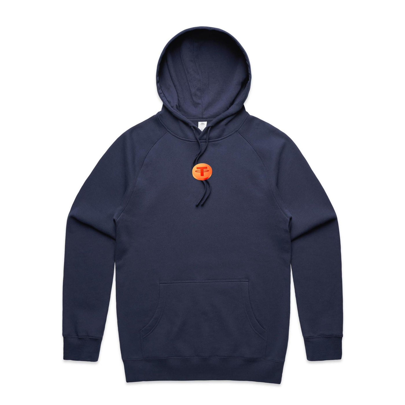 TETHER IV - Mens Pocket Hoodie - BACK PRINT