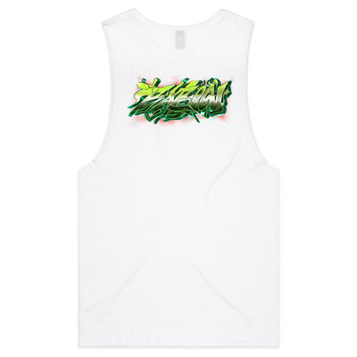 BABOON (R) - Mens Sleeveless T-Shirt - BACK PRINT