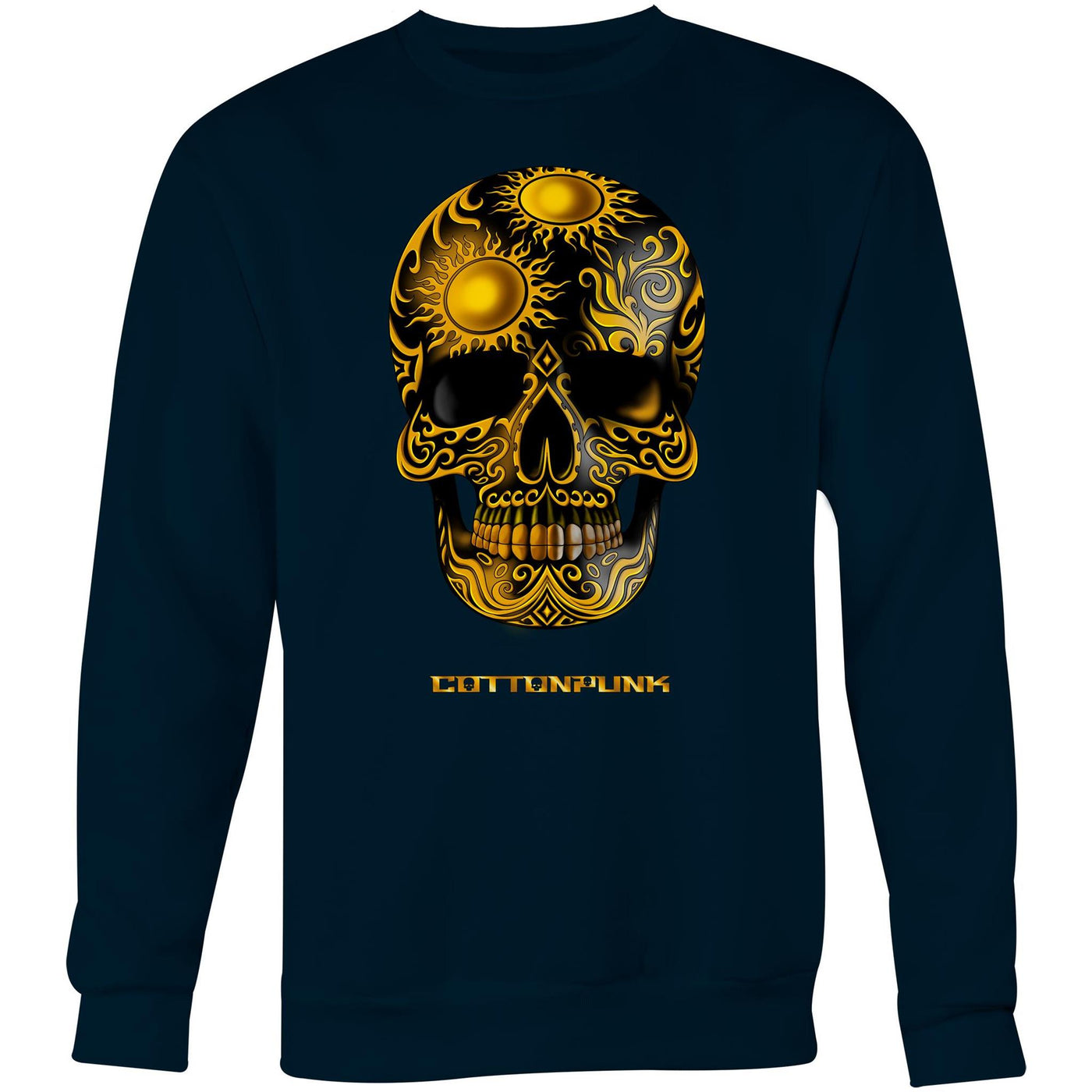 DEATH BY SUNRISE - Mens Sweatshirt - FRONT PRINT