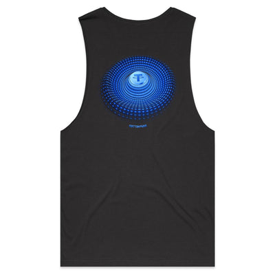 TETHER - Mens Sleeveless T-Shirt - BACK PRINT