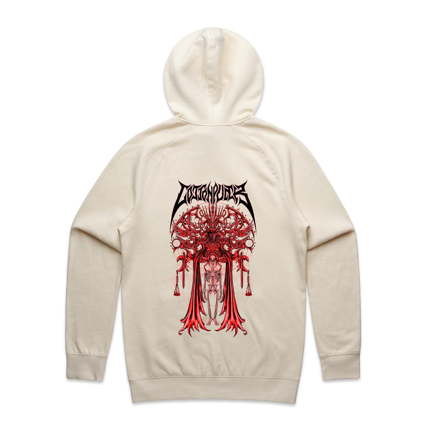 HELLEVATION - Mens Pocket Hoodie - BACK PRINT