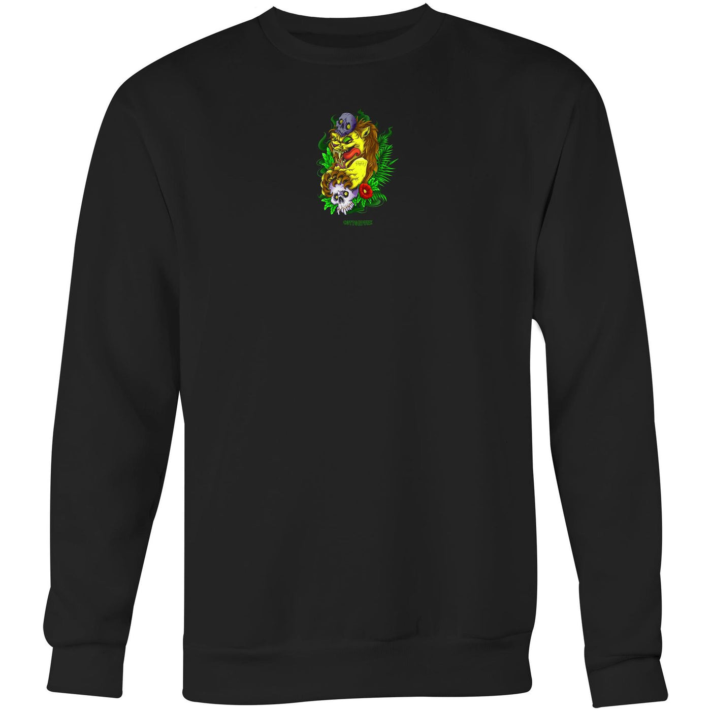 LION (R) - Mens Sweatshirt - BACK PRINT