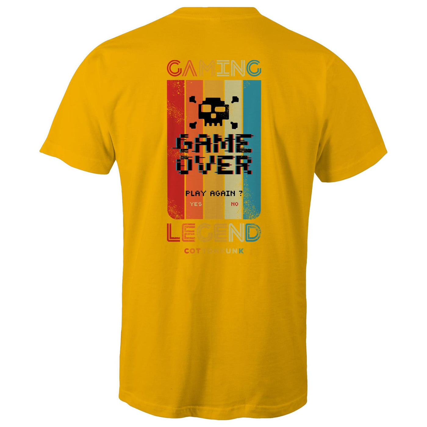 GAMING LEGEND - Mens T-Shirt - BACK PRINT