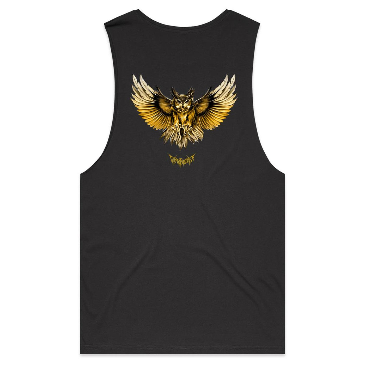 SILENT HUNTER - Mens Sleeveless T-Shirt - BACK PRINT