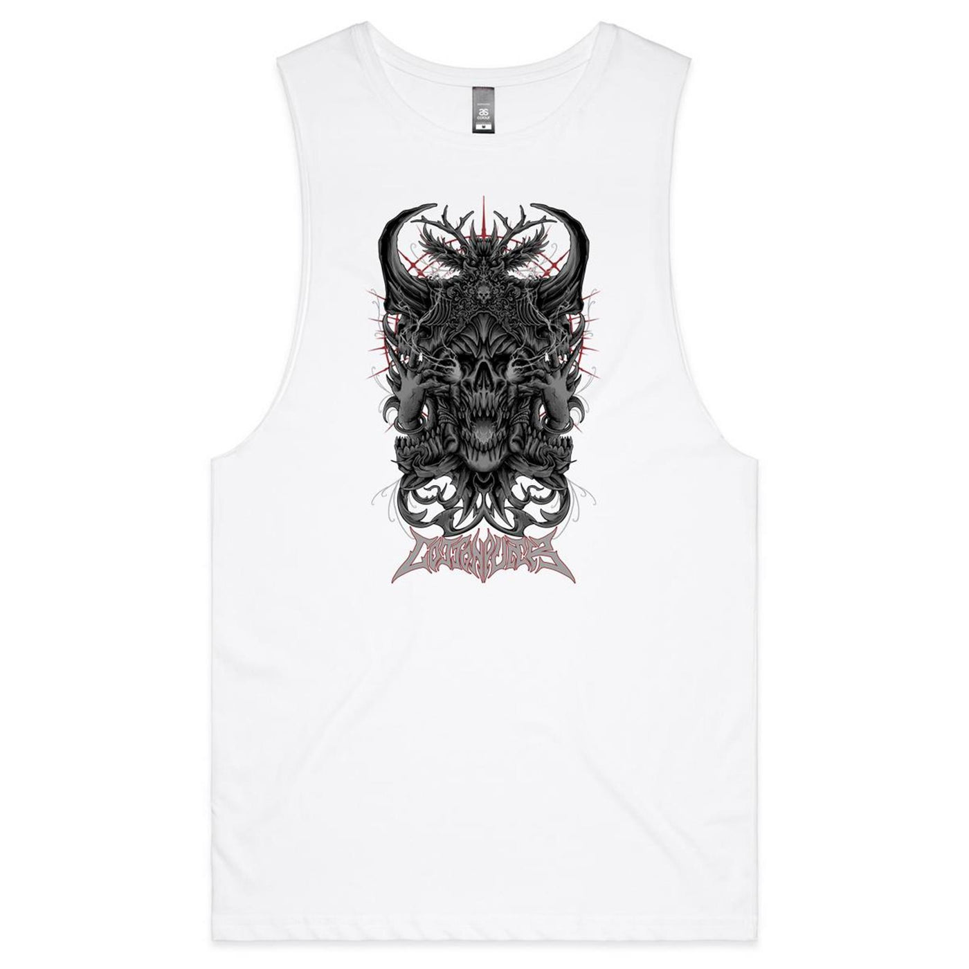 BLACK MAGIC - Mens Sleeveless T-Shirt - FRONT PRINT