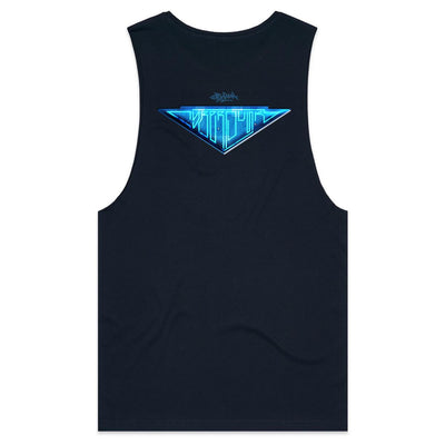 CBRPNK ELECTRO - Mens Sleeveless T-Shirt - BACK PRINT