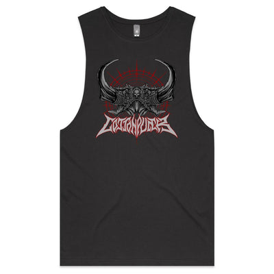 BLACK SPELL - Mens Sleeveless T-Shirt - FRONT PRINT