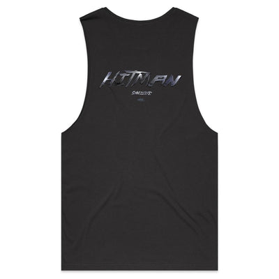 HITMAN - Mens Sleeveless T-Shirt - BACK PRINT