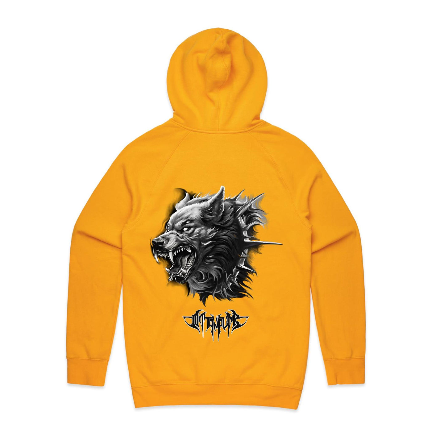 WEREWOLF - Mens Pocket Hoodie - BACK PRINT